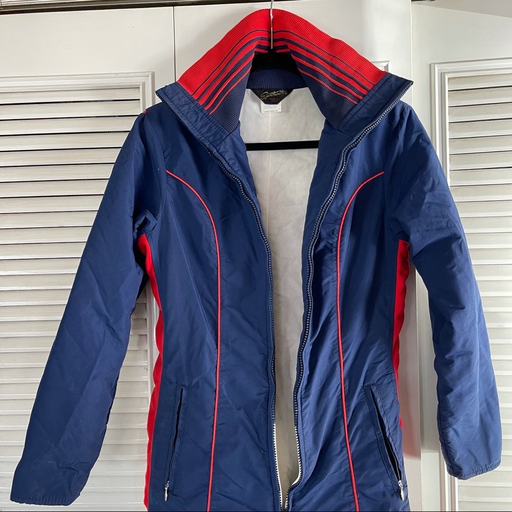 Retro Ski Women’s Jumpsuit from the 80’s Size Medium made in USA - Picture 11 of 16